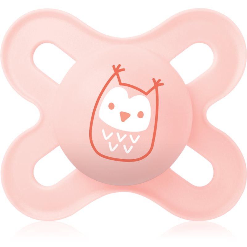 MAM Start Size 1: 0-2 months cumlík Pink Owl 1 ks