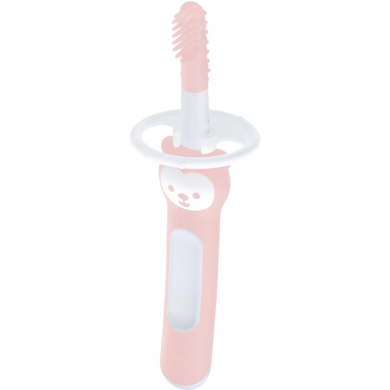 MAM Baby´s Brush Massaging Brush 3m+ Pink 1 ks zubná kefka pre deti