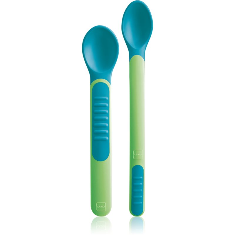 MAM Feeding Spoons & Cover spoon 6m+ Green 2 pc
