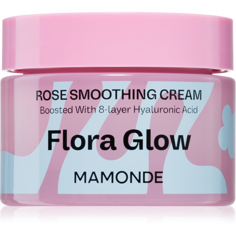 MAMONDE Flora Glow Rose Smoothing Cream intenzívny vyhladzujúci krém s hydratačným účinkom 50 ml