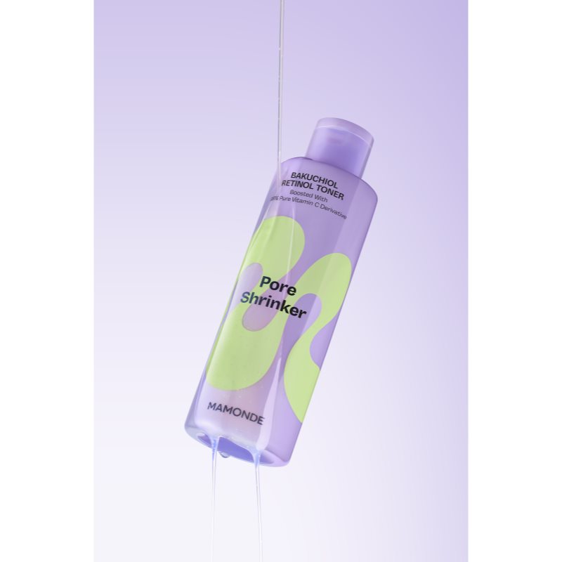 MAMONDE Pore Shrinker Bakuchiol Retinol Toner zklidňující pleťové tonikum pro minimalizaci pórů 200 ml (obrázek 4)