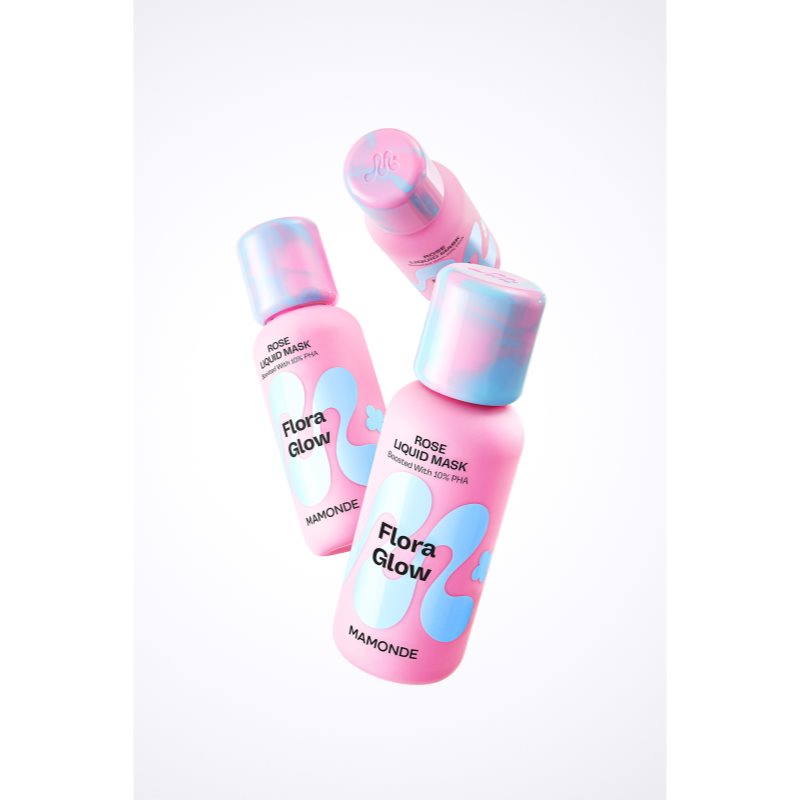 MAMONDE Flora Glow Rose Liquid Mask hydratační pleťová maska s exfoliačním účinkem 80 ml (obrázek 5)