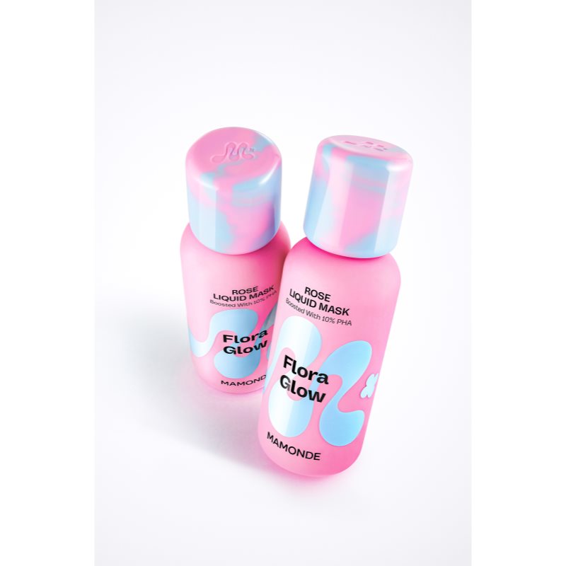 MAMONDE Flora Glow Rose Liquid Mask hydratační pleťová maska s exfoliačním účinkem 80 ml (obrázek 7)
