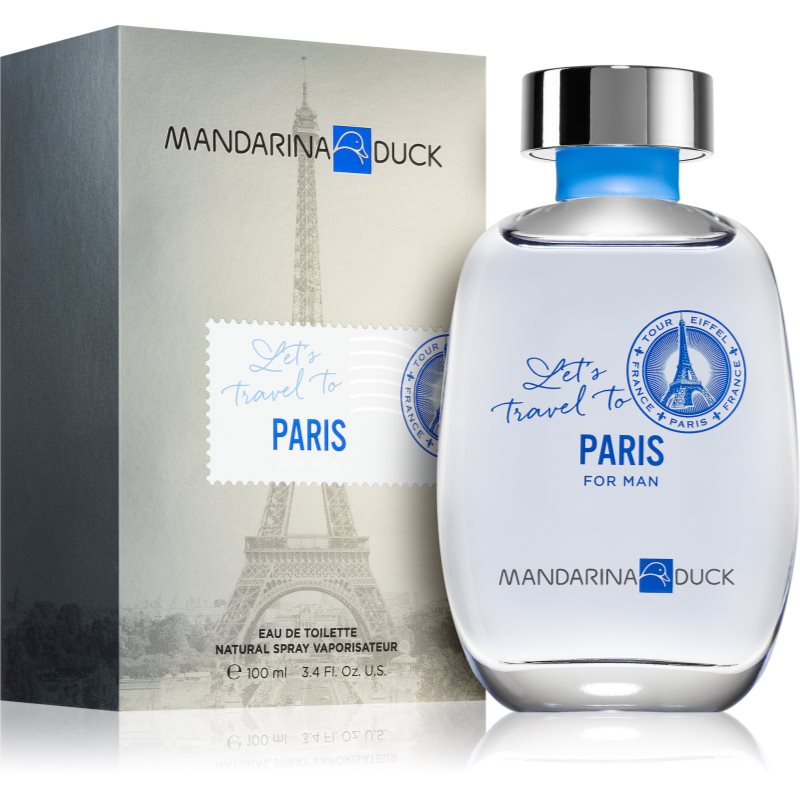 Thumbnail - Mandarina Duck Let's Travel To Paris Eau de Toilette für Herren 100 ml