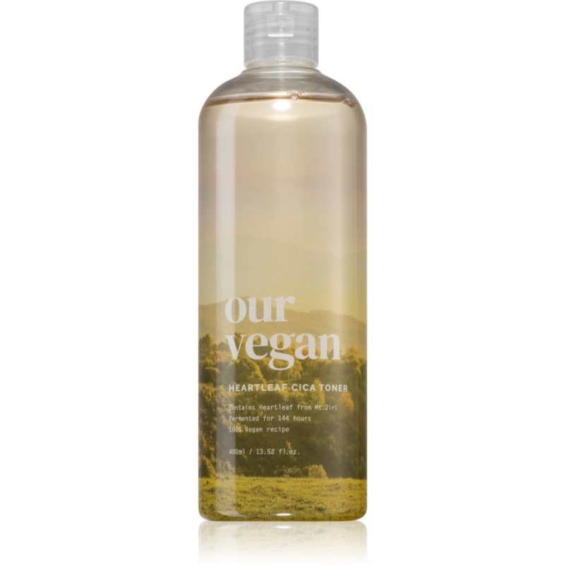 ma:nyo Our Vegan Heartleaf Cica soothing toner for sensitive and irritable skin 400 ml
