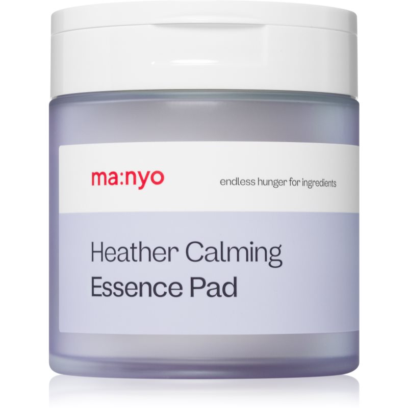 ma:nyo Heather Calming Essence Pad bőrnyugtató korongok az érzékeny száraz bőrre 60 db