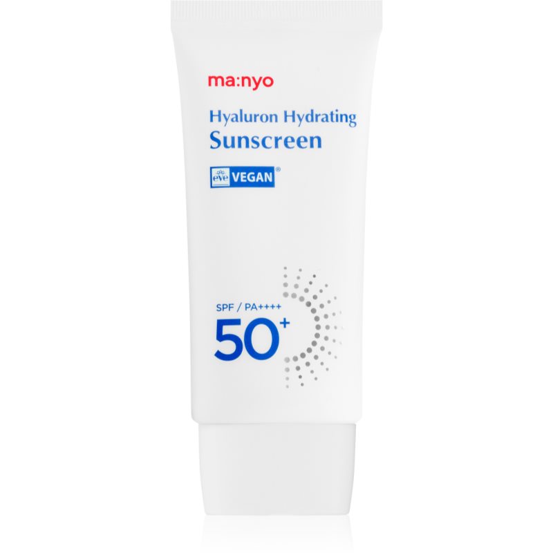 ma:nyo Hyaluron Hydrating Sunscreen ултра лек защитен флуид SPF 50+ 50 мл.