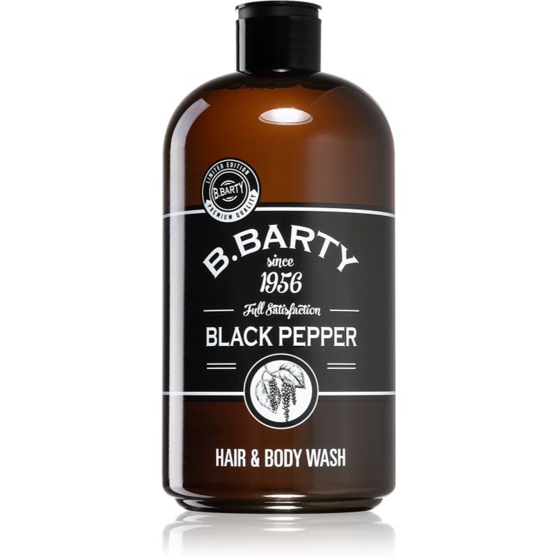 Bettina Barty Black Pepper tusfürdő gél és sampon 2 in 1 500 ml