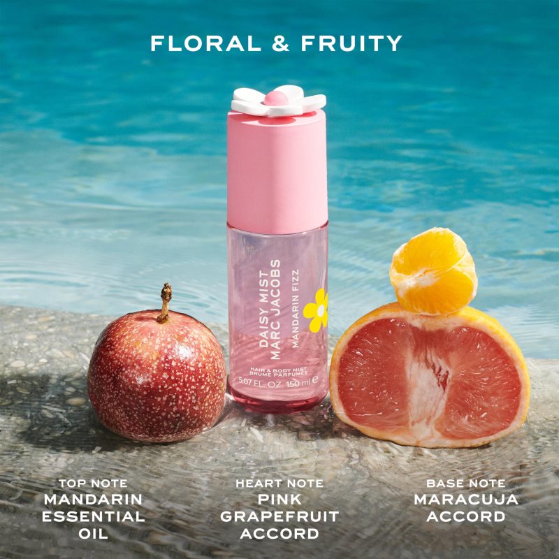 Marc Jacobs Daisy Mist Mandarin Fizz parfümiertes Spray für Körper und Haare für Damen 150 ml (Bild 4)