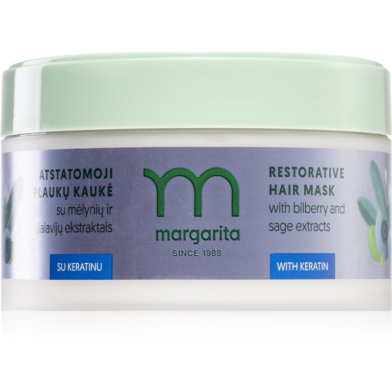 Margarita Restorative маска для регенерації для сухого або пошкодженого волосся 250 мл