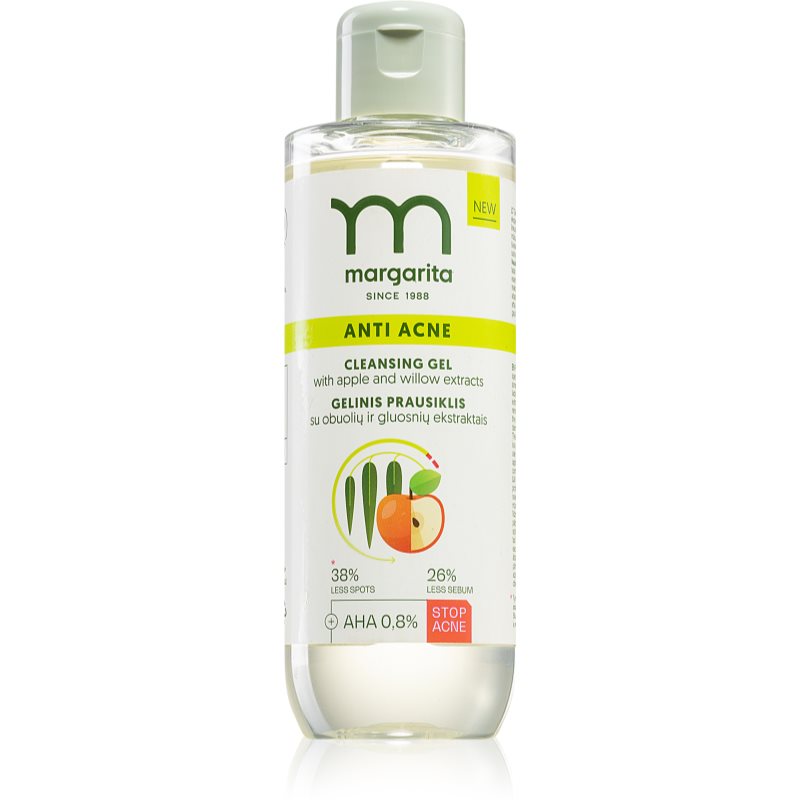 Margarita Anti Acne Cleansing Gel With AHA Acids 200 Ml