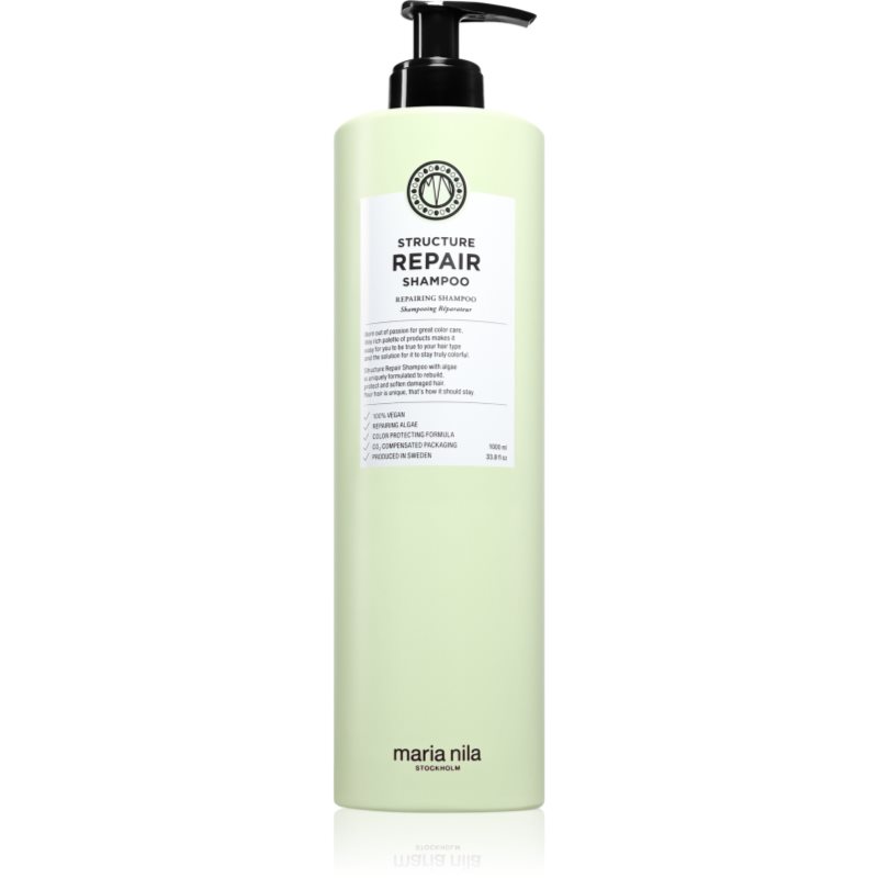 Maria Nila Structure Repair Shampoo für trockenes und beschädigtes Haar 1000 ml
