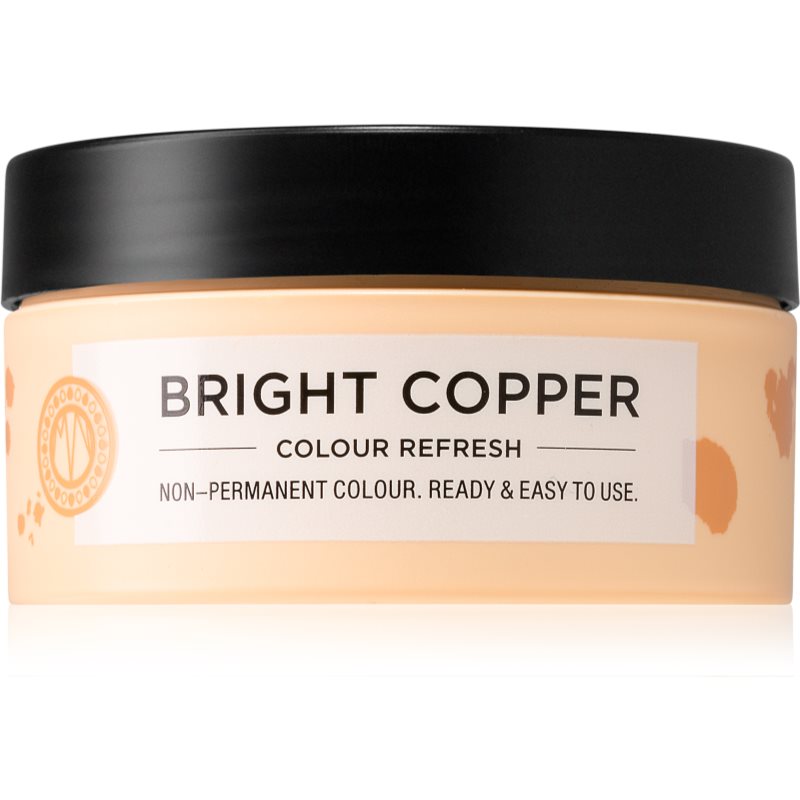 E-shop Maria Nila Colour Refresh Bright Copper jemná vyživující maska bez permanentních barevných pigmentů výdrž 4 – 10 umytí 7.40 100 ml