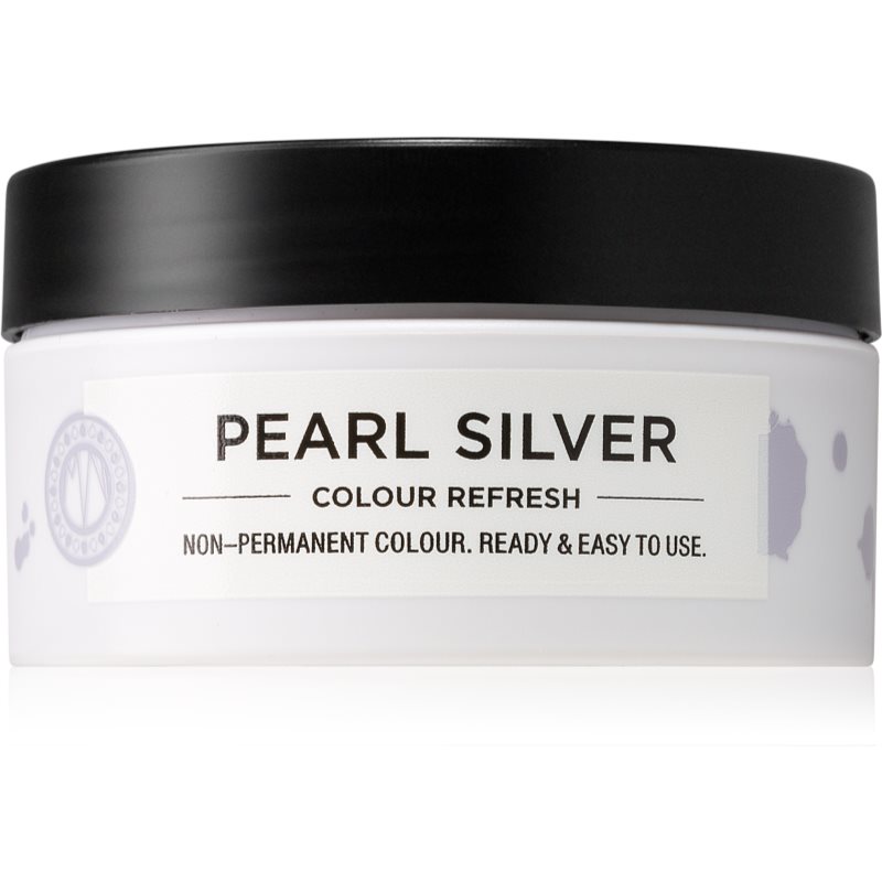 Maria Nila Colour Refresh Pearl Silver gyengéd tápláló maszk tartós színes pigmentekkel 4 – 10 alkalommal mosásálló 0.20 100 ml