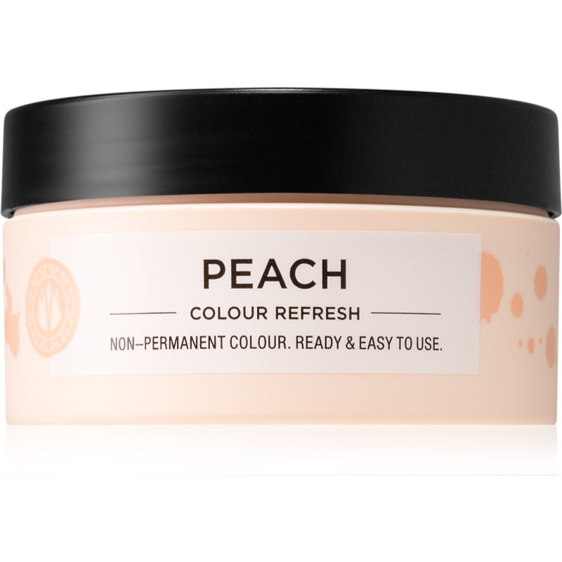 E-shop Maria Nila Colour Refresh Peach jemná vyživující maska bez permanentních barevných pigmentů výdrž 4 – 10 umytí 9.34 100 ml