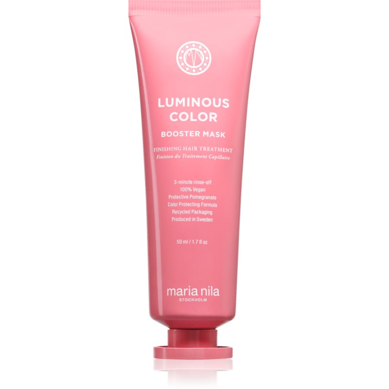 Maria Nila Luminous Colour Booster Mask дълбоко подхранваща маска За коса 50 мл.
