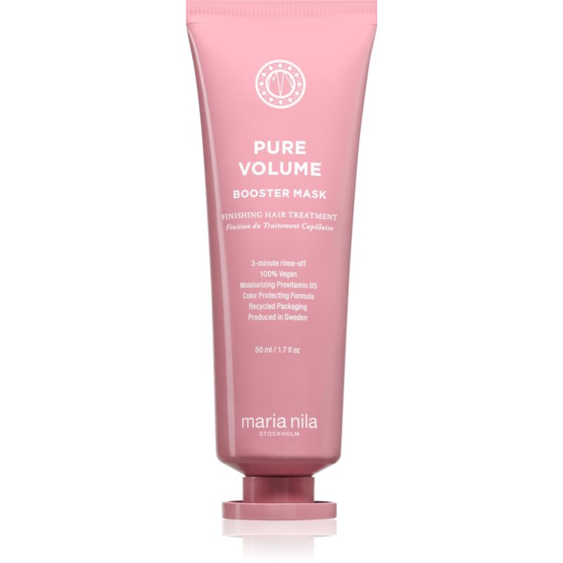 Maria Nila Pure Volume Booster mask дълбоко подхранваща маска за обем 50 мл.