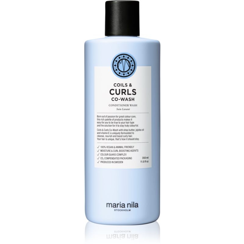 E-shop Maria Nila Coils & Curls Co-Wash šampon a kondicionér pro vlnité a kudrnaté vlasy 350 ml