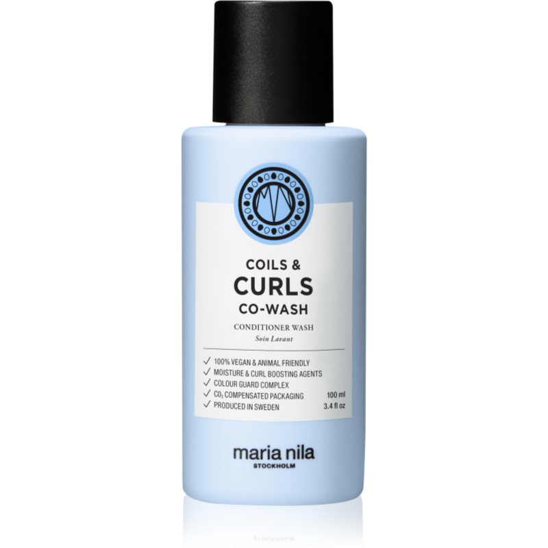E-shop Maria Nila Coils & Curls Co-Wash šampon a kondicionér pro vlnité a kudrnaté vlasy 100 ml