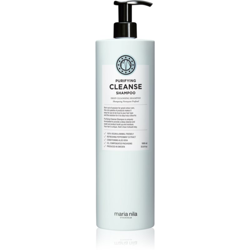 E-shop Maria Nila Purifying Cleanse hloubkově čisticí šampon pro všechny typy vlasů 1000 ml