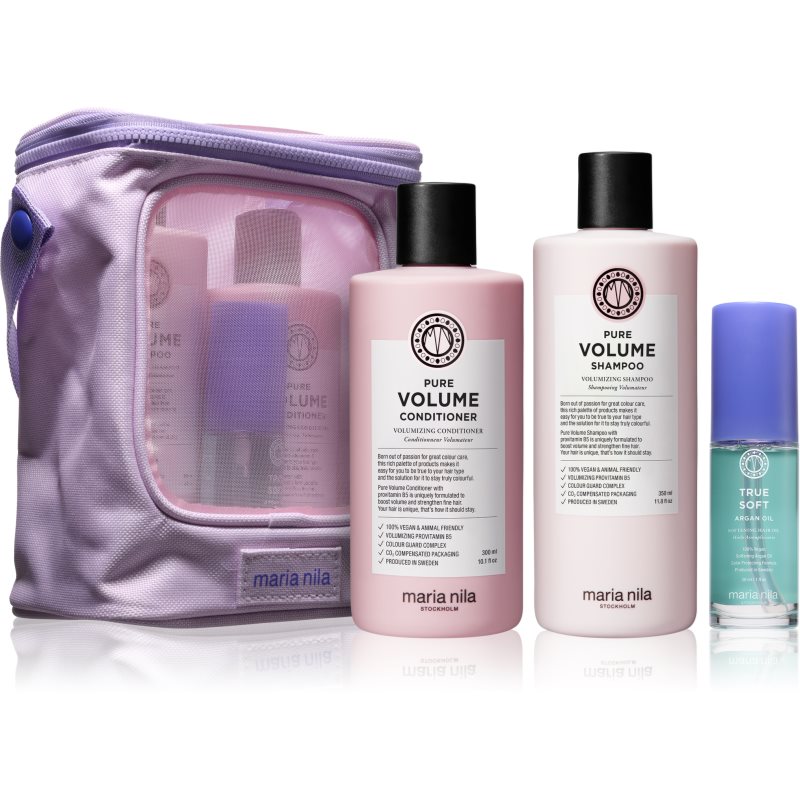Maria Nila Pure Volume Beauty Bag dárková sada pro objem vlasů
