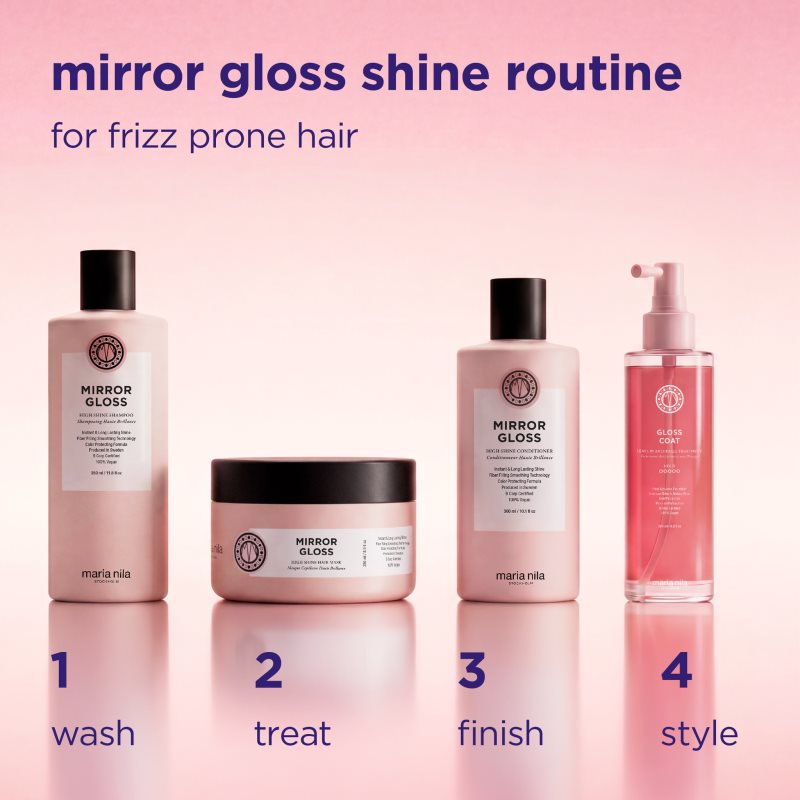Maria Nila Mirror Gloss Mask tiefenwirksame nährende Maske für glänzendes und geschmeidiges Haar 250 ml (Bild 9)