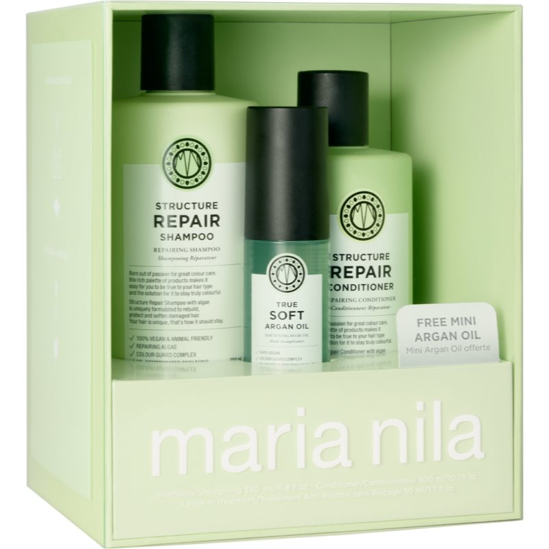 Maria Nila Maria Nila Structure Repair Holiday Box Geschenkset für trockenes und beschädigtes Haar