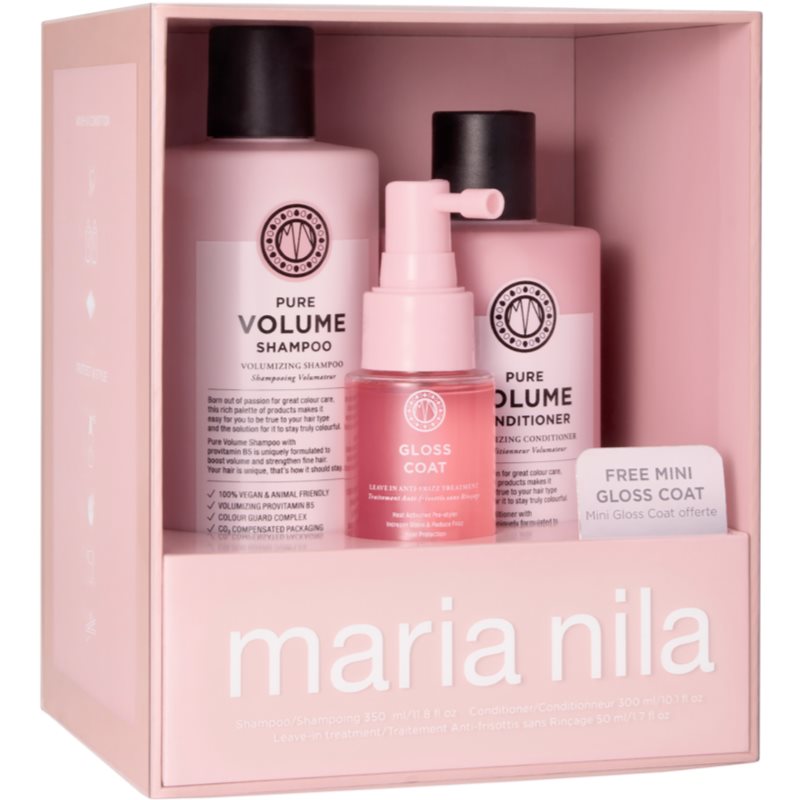 Maria Nila Maria Nila Pure Volume Holiday Box Geschenkset für Volumen und Glanz