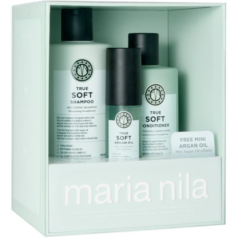 Maria Nila Maria Nila True Soft Holiday Box Geschenkset für trockenes Haar