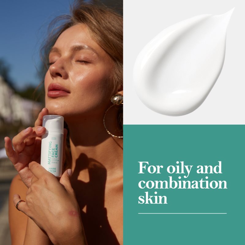 Marie Fresh Cosmetics Mattifying Face Cream mattierende Creme für das Gesicht 30 ml