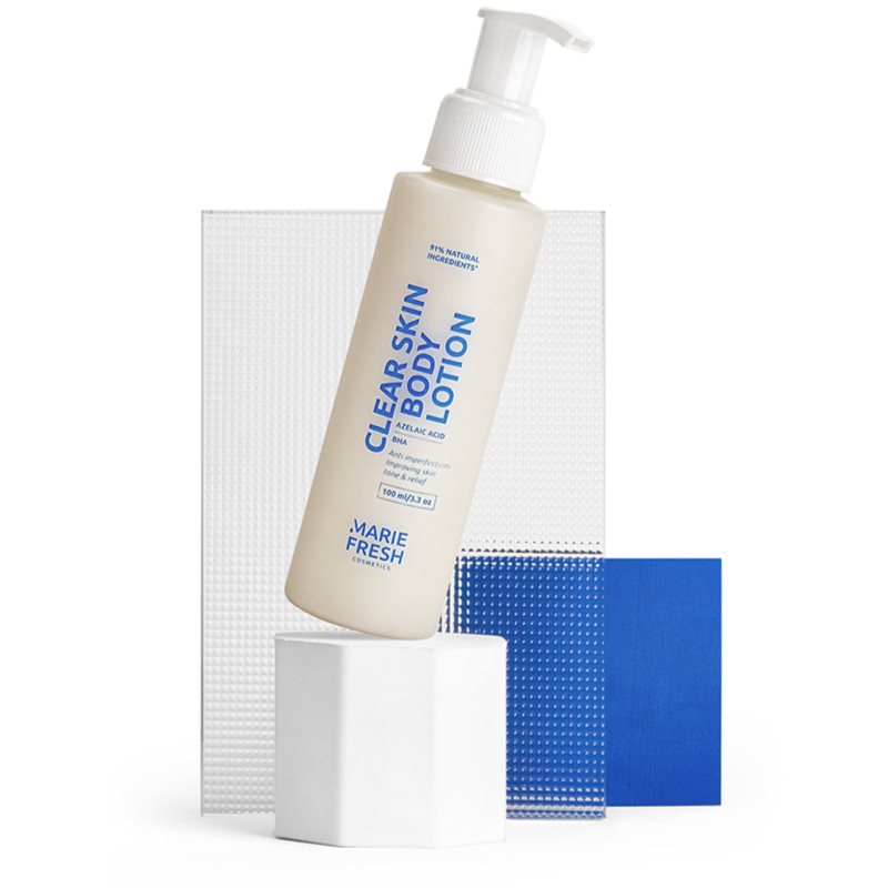 Marie Fresh Cosmetics Clear Skin Body Lotion testápoló tej 100 ml termék 2. képe