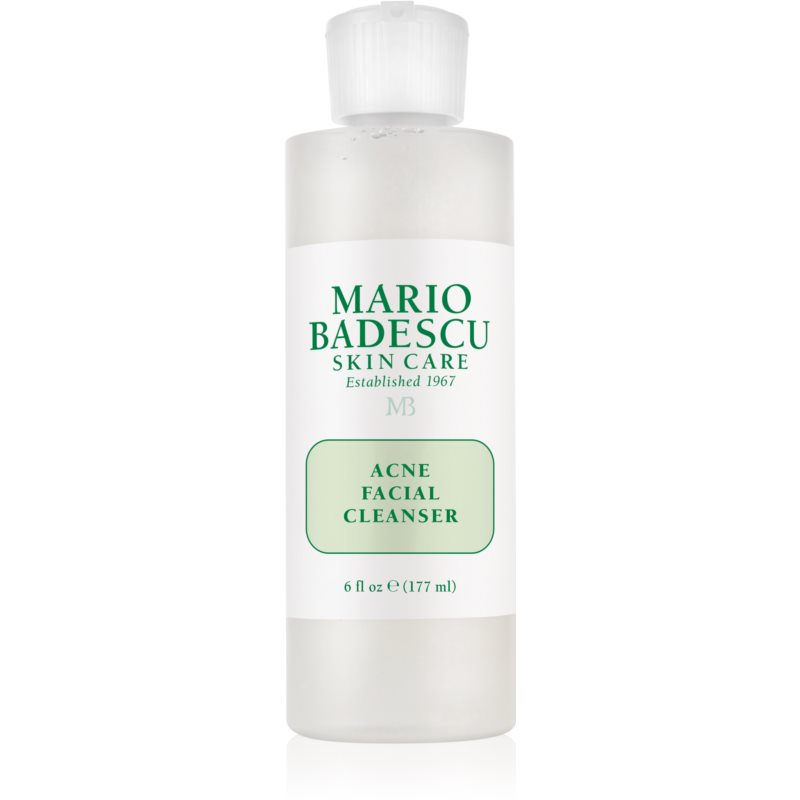 Mario Badescu Acne Facial Cleanser čisticí gel pro mastnou pleť se sklonem k akné 177 ml
