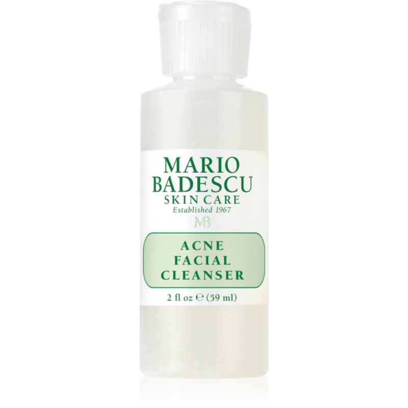 Mario Badescu Acne Facial Cleanser valomoji želė riebiai, į aknę linkusiai odai 59 ml