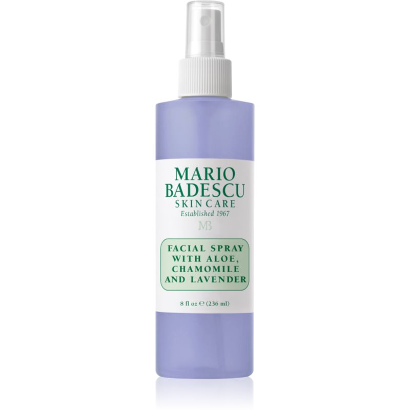 Mario Badescu Facial Spray With Aloe, Chamomile And Lavender емульсія для шкіри обличчя має заспокійливі властивості 236 мл