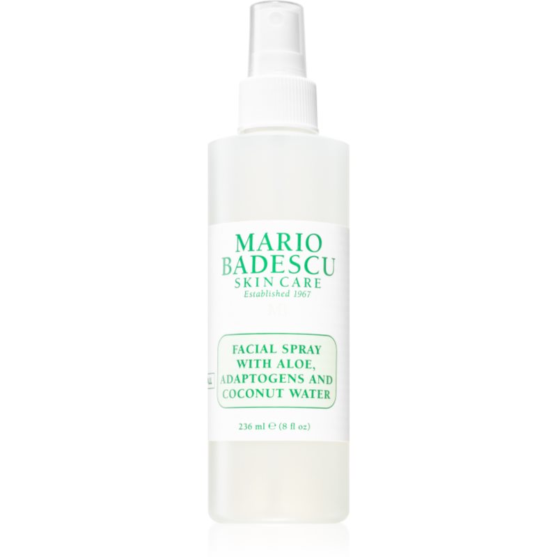 Mario Badescu Facial Spray With Aloe, Adaptogens And Coconut Water освіжаюча есенція для нормальної та сухої шкіри 236 мл
