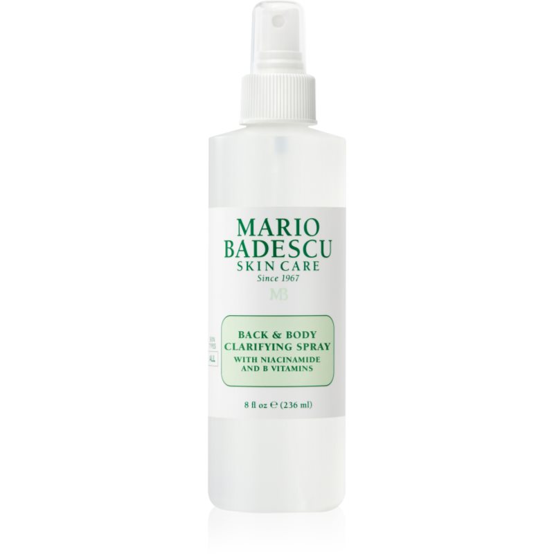Mario Badescu Back & Body Clarifying Spray tělový sprej proti akné 236 ml