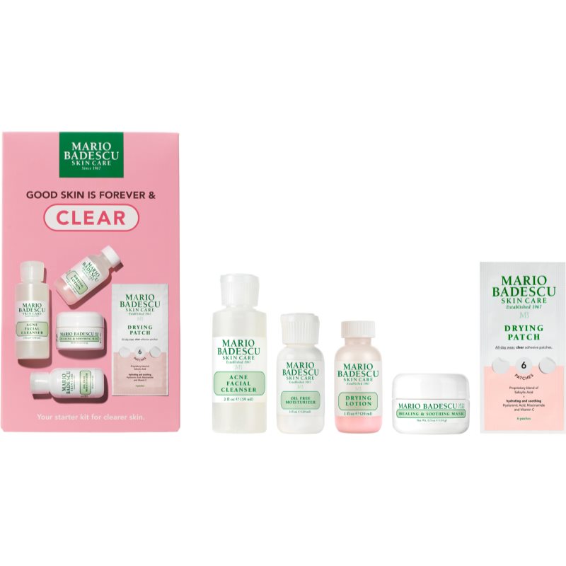 Mario Badescu Good Skin Is Forever & Clear подаръчен комплект (за перфектна кожа)