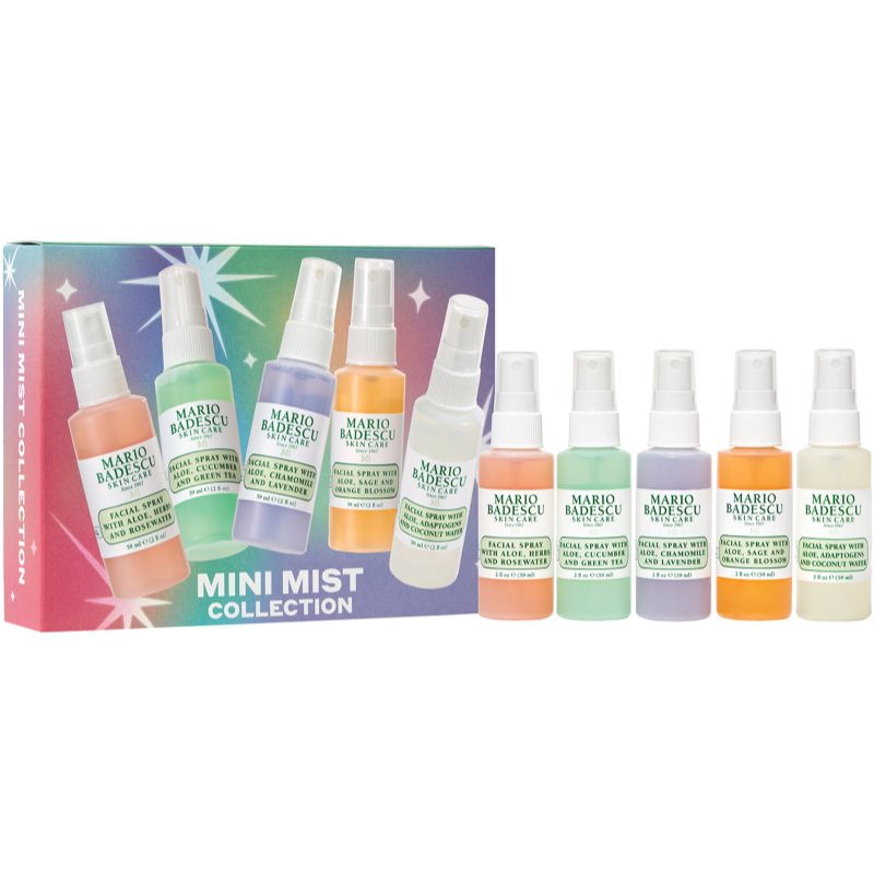 Mario Badescu Mini Mist Collection darčeková sada pre rozjasnenie a hydratáciu