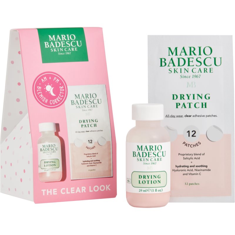 Mario Badescu The Clear Look подарунковий набір(проти недосконалостей шкіри)