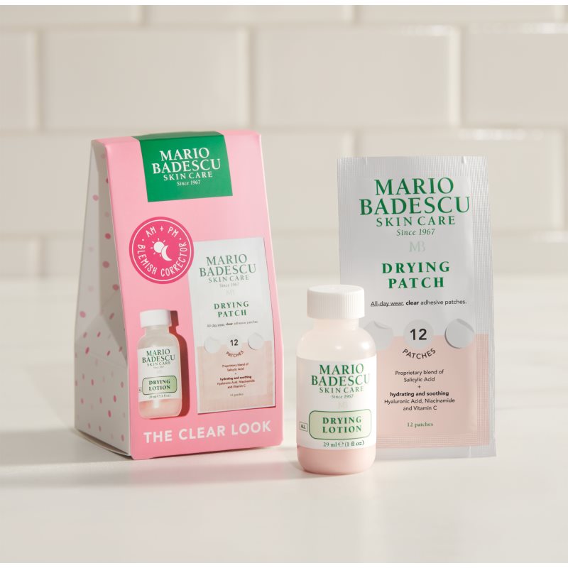 Mario Badescu The Clear Look Coffret Cadeau Anti-imperfections De La Peau