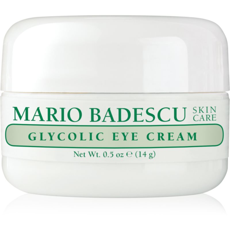 Mario Badescu Glycolic Eye Cream зволожуючий крем проти зморшок з гіалуроновою кислотою для шкріри навколо очей 14 гр
