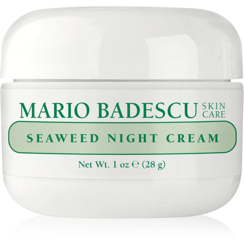 Mario Badescu Seaweed Night Cream crema notte idratante con minerali 28 g