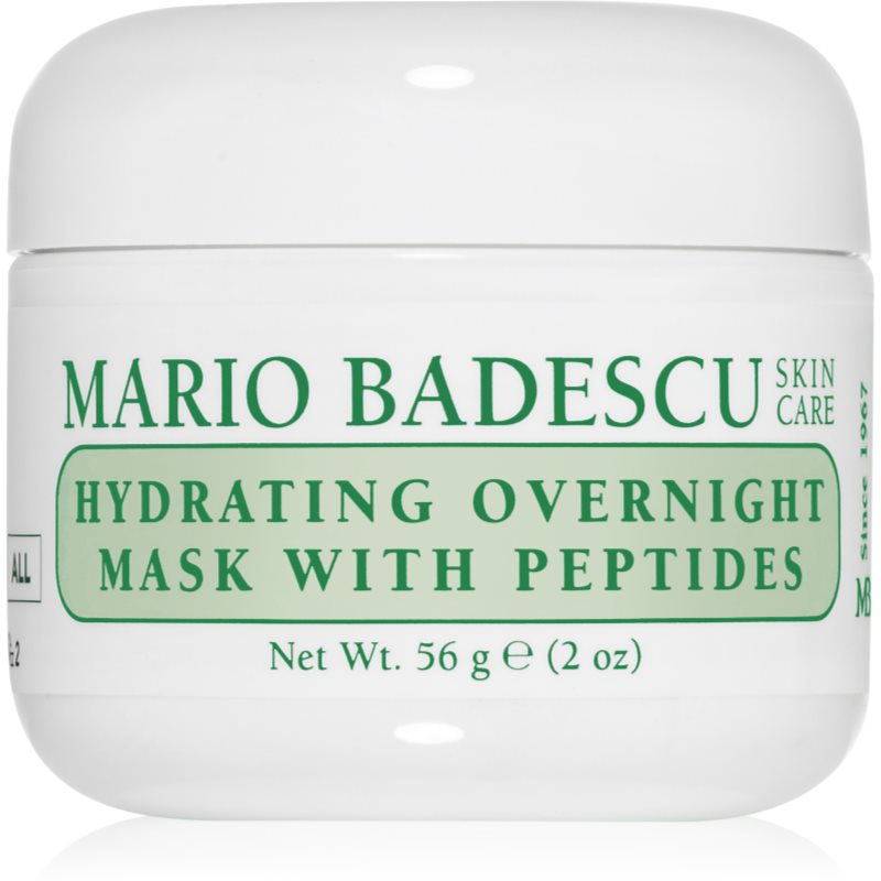 E-shop Mario Badescu Hydrating Overnight Mask with Peptides noční maska s peptidy 56 g
