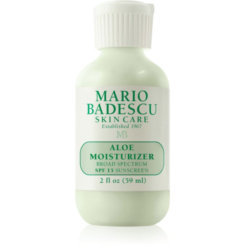 Mario Badescu Aloe Moisturizer SPF 15 ľahký upokojujúci krém SPF 15 59 ml