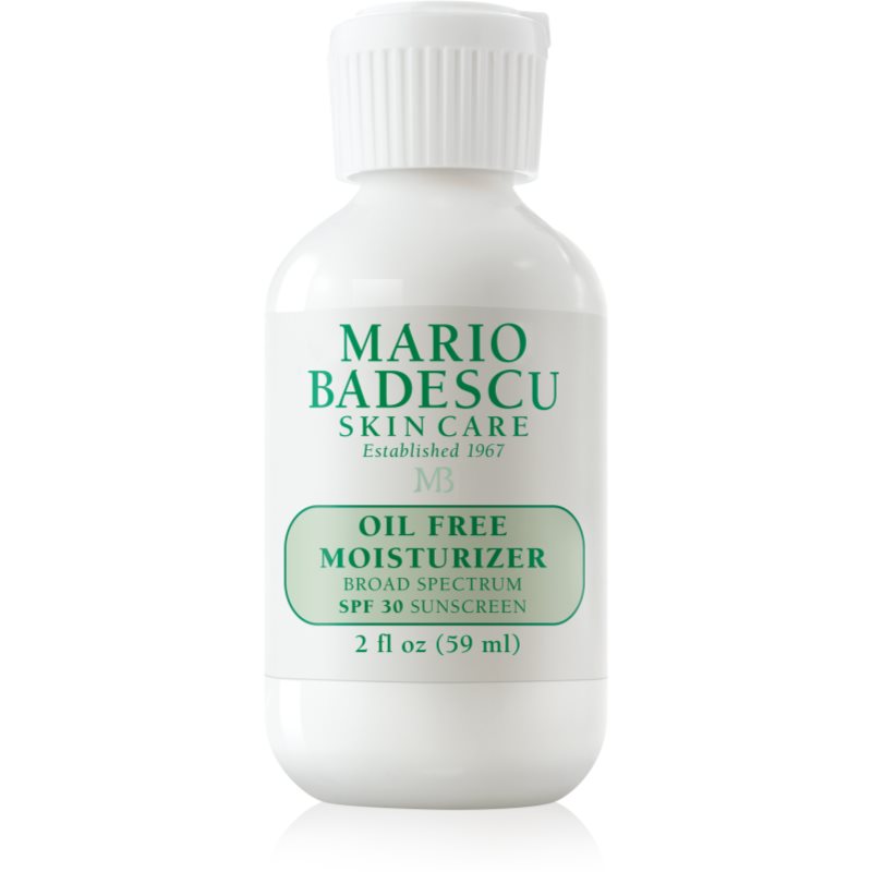 Mario Badescu Oil Free Moisturizer antioxidačný pleťový krém bez obsahu oleja SPF 30 59 ml