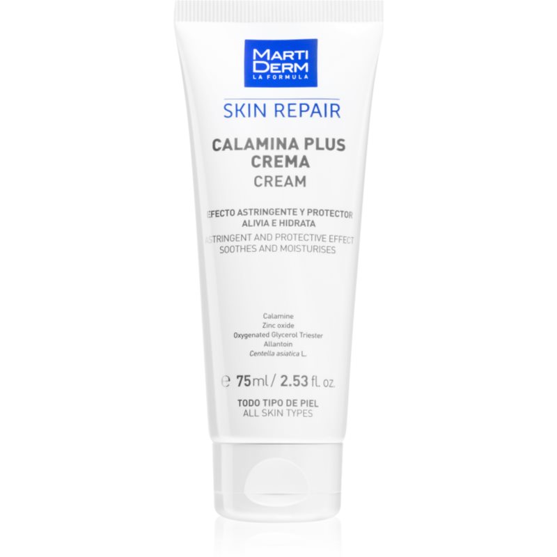 MartiDerm Skin Repair Calamina Plus Restoring Cream For Itchy And Irritated Skin 75 Ml