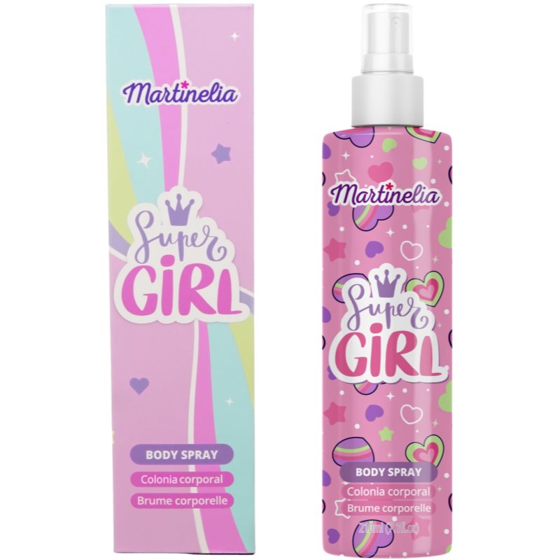 Martinelia Super Girl Body Spray body mist for children 210 ml
