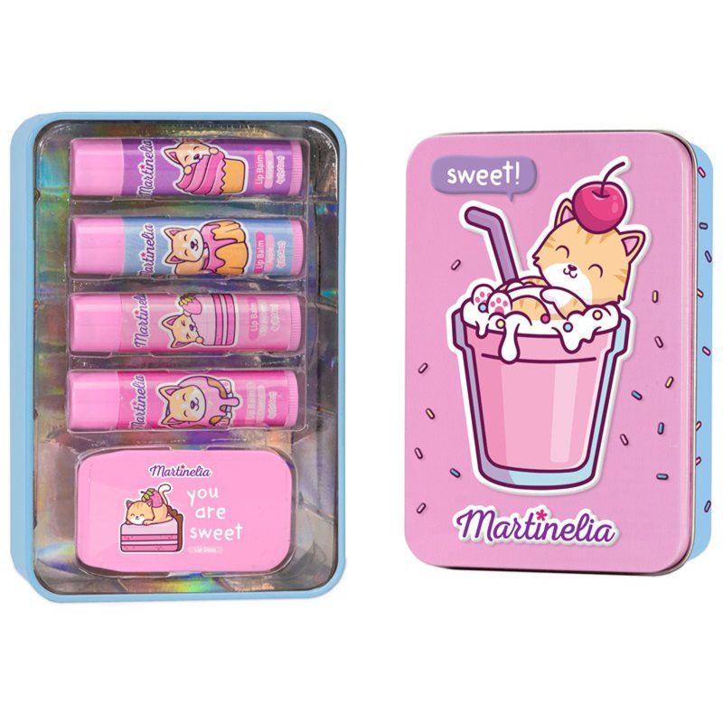 Martinelia Yummy Lip Care Tin Box set za ustnice (za otroke)