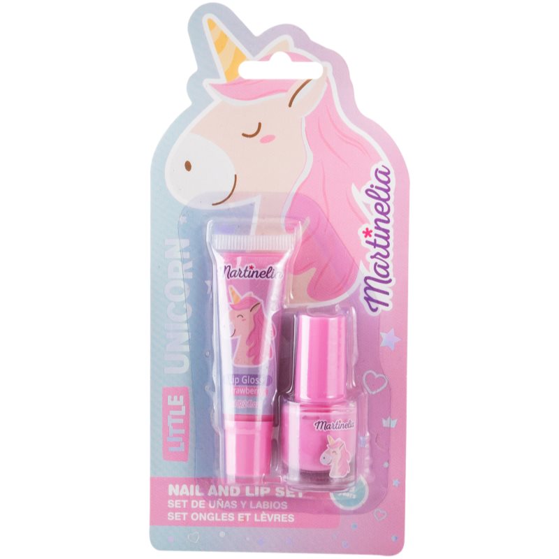 Martinelia Little Unicorn Nail & Lip Set подарунковий набір (для дітей)