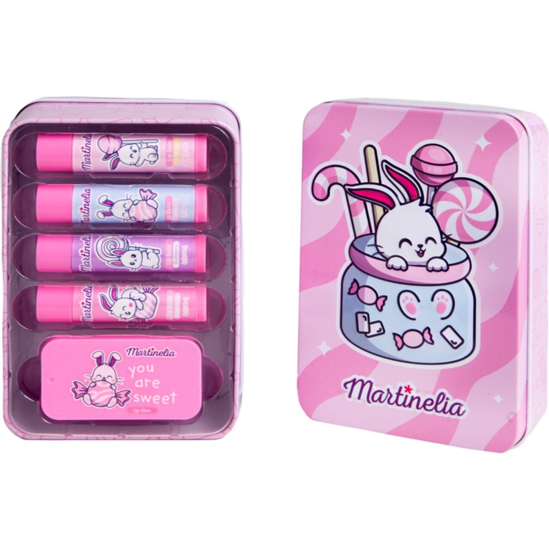 Martinelia Yummy Lip Care Tin Box darčeková sada 3y (pre deti)
